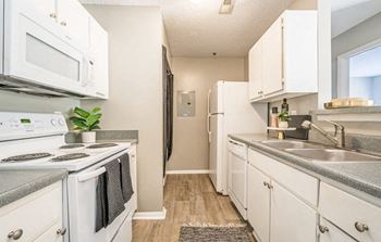 Generous cupboard & storage space